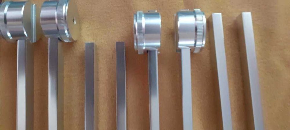 Zestaw kamerton aluminium do terapii