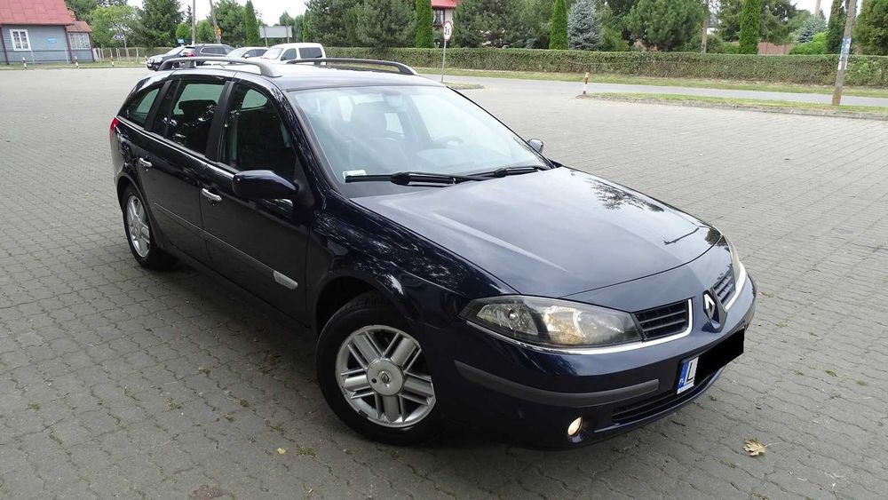 RENAULT LAGUNA 2,0 BENZYNA,klima,skóra,nawi,elektryka,alu