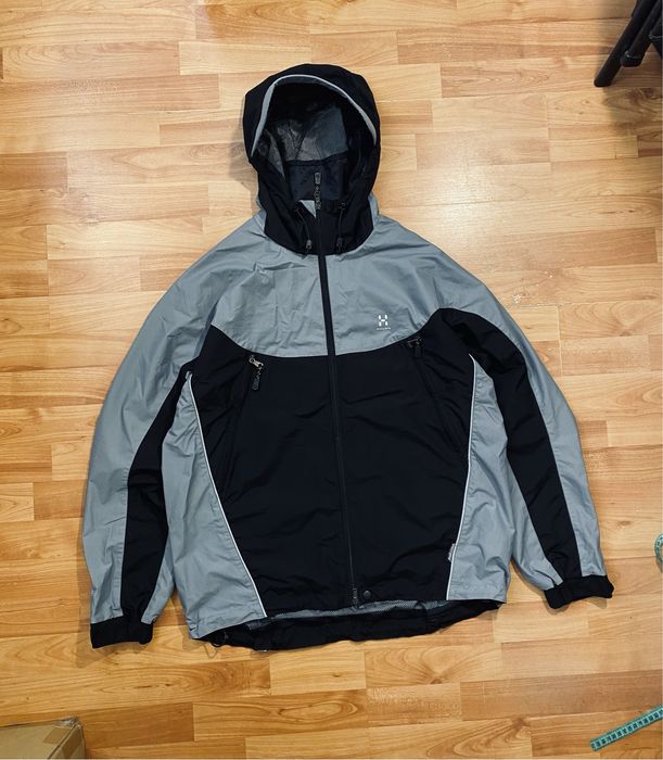 (L) HAGLOFS Windstopper осенняя курточка на мембране ветровка вітровка