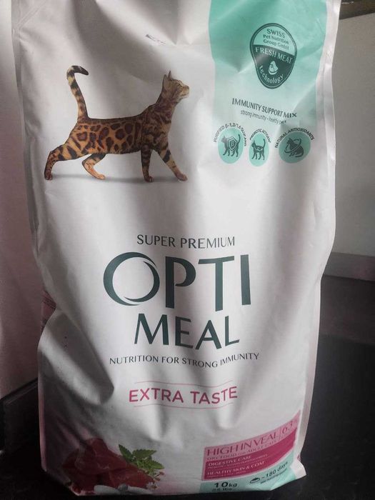 Продаєм корм OPTI MEAL та SAVORY