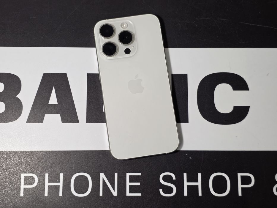 Sklep ladny Apple Iphone 15 Pro 128Gb silver bateria 87%