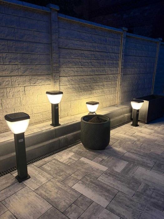 Lampa solarna ogrodowa LED SAPPHIRE premium 27 60 80 cm