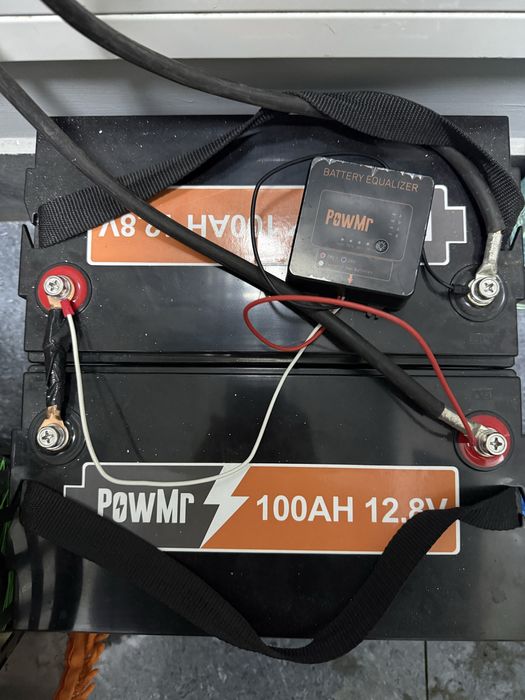 Акумулятор LiFePo4 (Літій-Залізо-фосфатний) PowMr 100Ah 12.8V LiFePo4