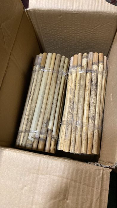 Будиночки для осмій. Кокони Осмій Корнута. Трубочки очеретяні. Осмії