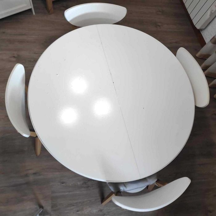 Conjunto mesa + cadeiras para sala jantar - Ikea