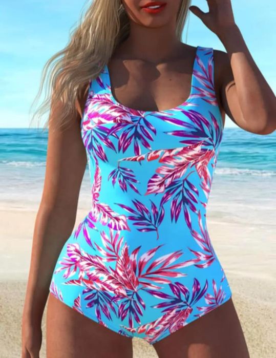 Nowy jednoczęściowy strój kąpielowy