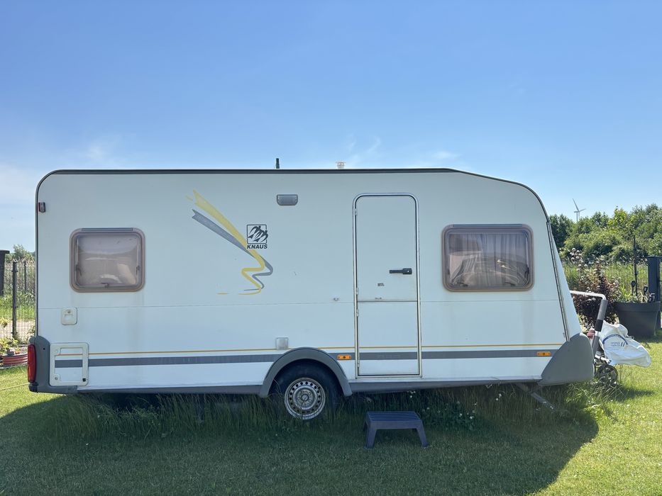 Przyczepa kempingowa Knaus Sudwind, klimatyzacja, gril gazowy, Jacuzzi Mspa Tekapo