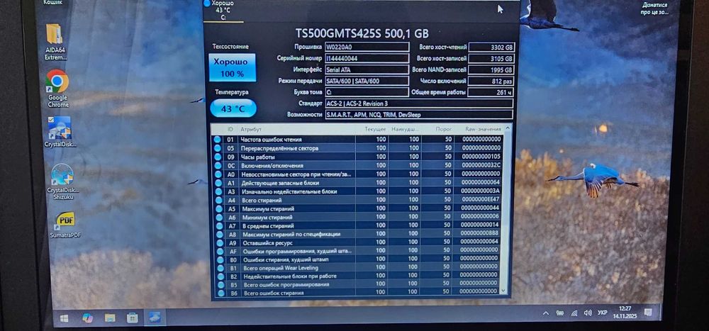 Dell Latitude 3160 11.6" Pentium 4ядра 8GbDDR3L SSDM.2 500Gb сенсорний