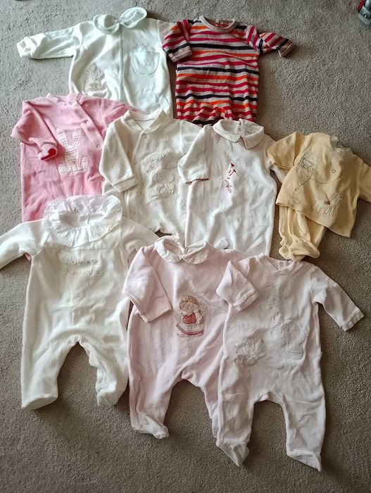 Lote de babygrows para recém nascido