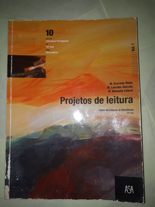 Livro de literatura portuguesa do 10°ano