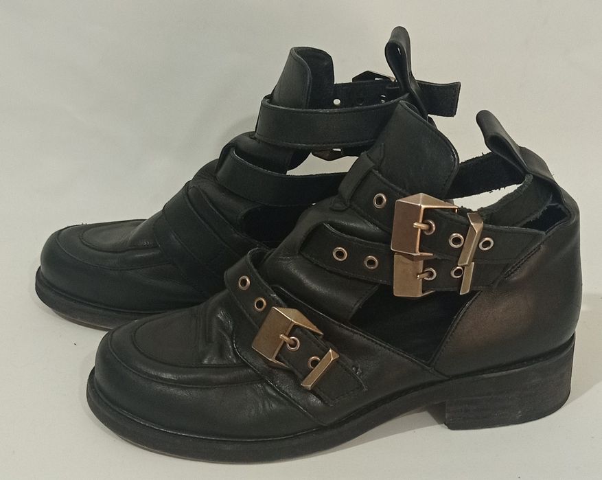 Buty damskie skórzane 39