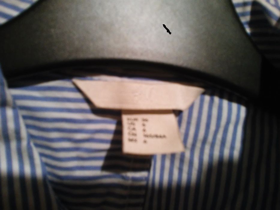 bluzka koszulowa H&M- S, spodnie jeansy- S/M  158-164cm