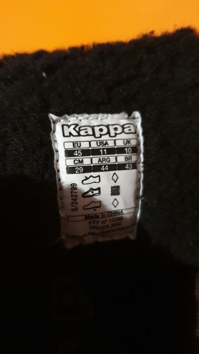 Buty nowe męskie zimowe Kappa w rozmiarze 45