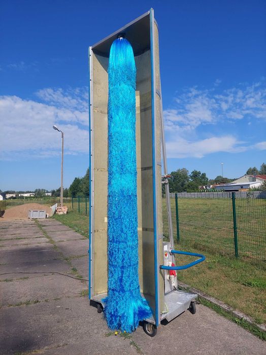 Mobilna myjka TIR , Mobilna szczotka do tirów nowe włosie !!! Polecam