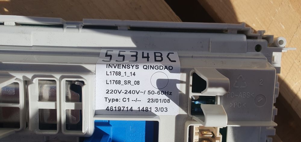 Moduł programator do pralki Whirlpool Awe 6727