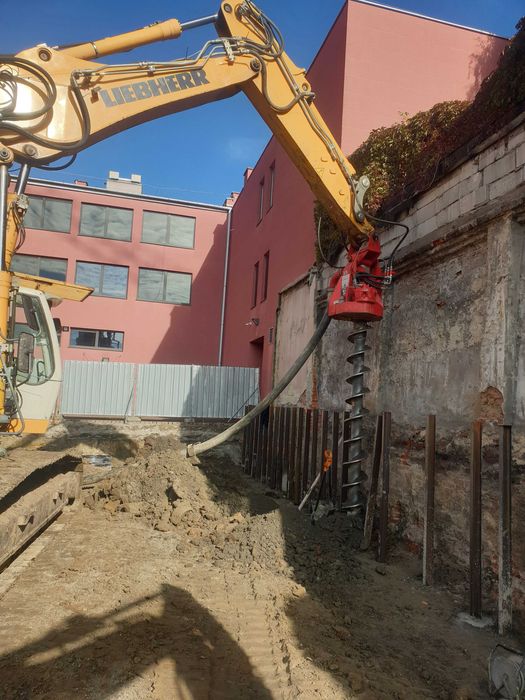 Palowanie, mikropale, pale wiercone CFA, fundamenty palowe