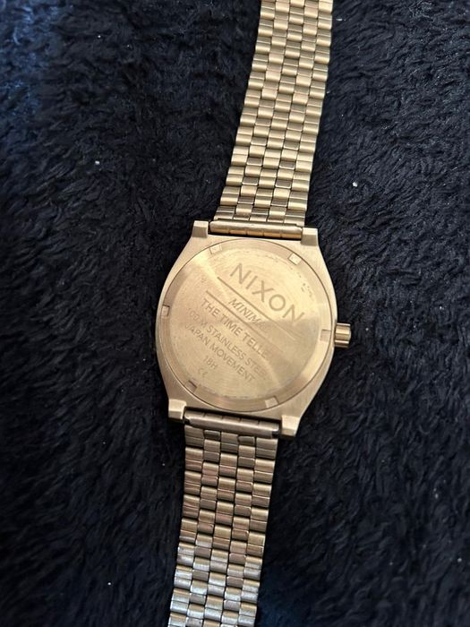 Relógio Nixon Dourado
