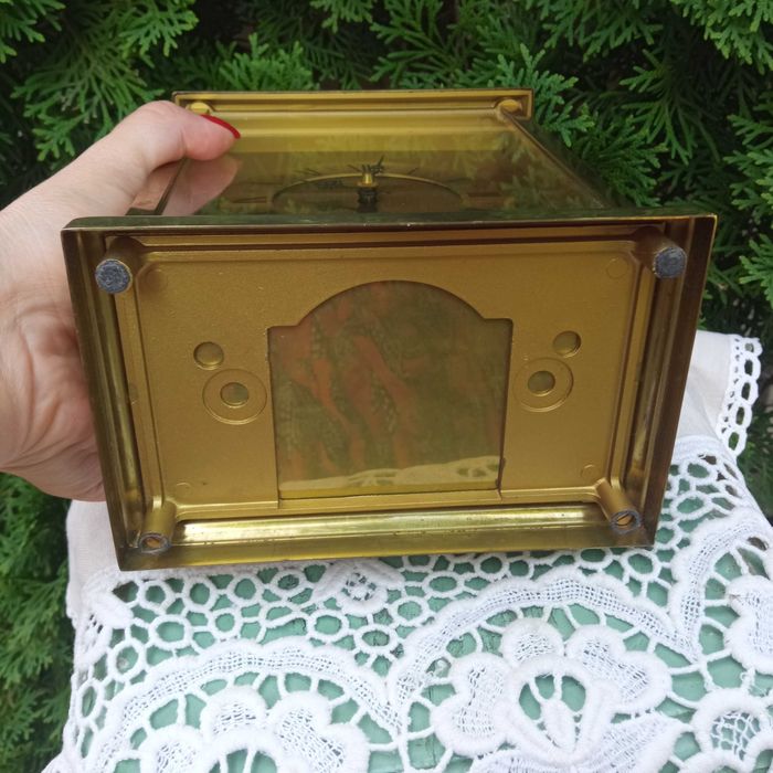 Часы винтажные из латуни Германия