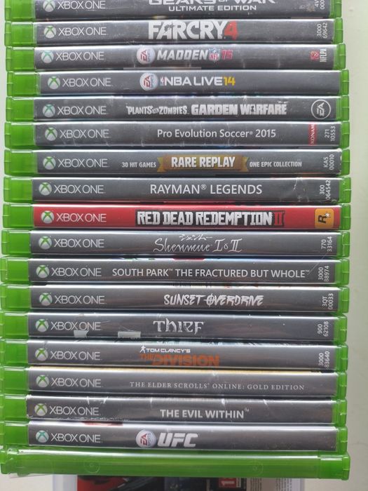 Ponad 30 gier na konsolę Xbox One FIFA, NBA, Pro Evo, Call od duty itd