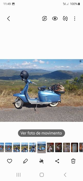 Vendo lambreta completamente restaurada