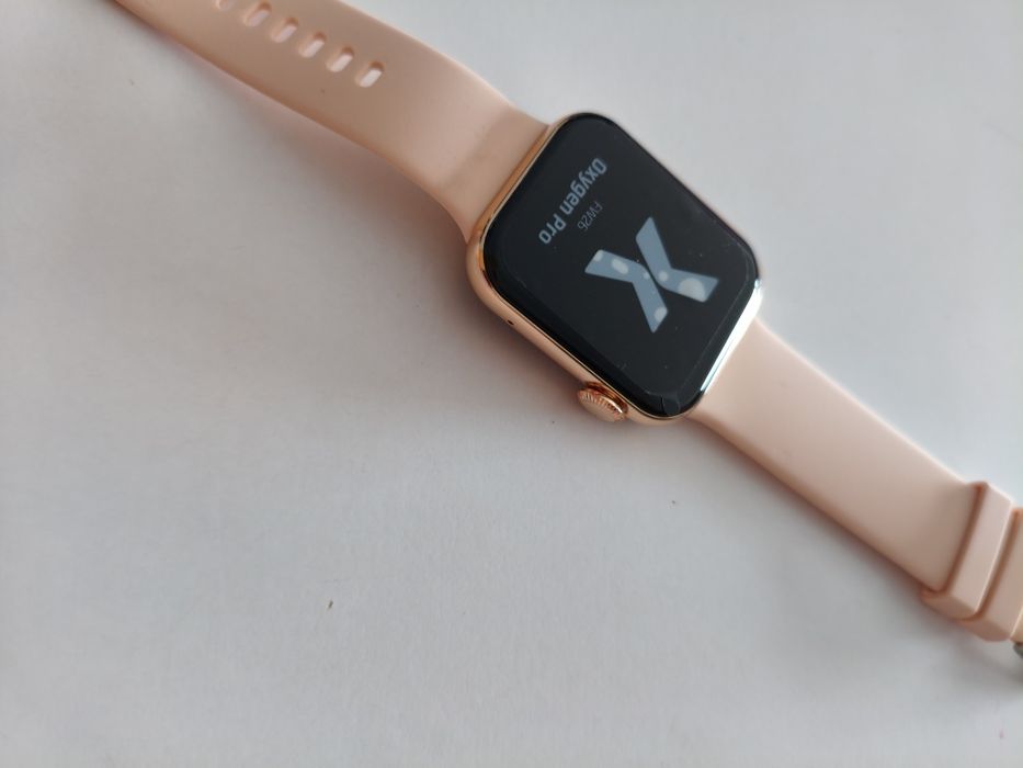 Smartwatch maxcom Oxygen FW26 pudrowy róż