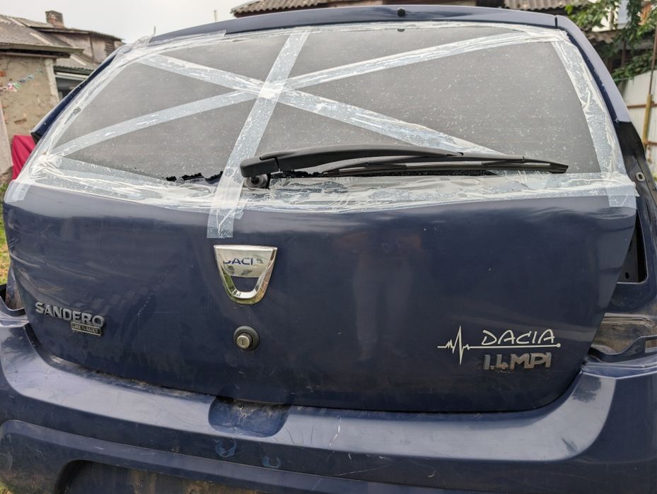 Задняя ляда дача sandero