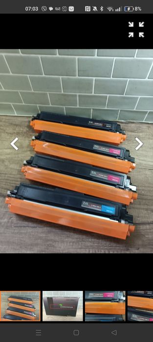 Набір кольорових лазерних картриджів HP LaserJet