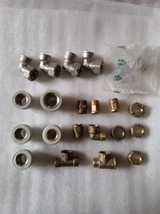 Колено тройник штуцер нипель удлинитель латунь