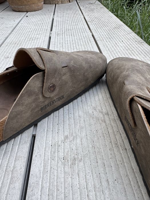 birkenstock boston klapki sandały na lato