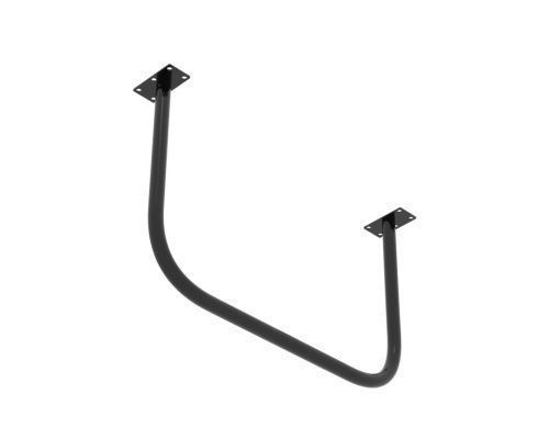 Drążek do podciągania sufitowy gimnastyczny czarny