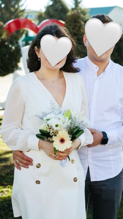 Сукня біла  святково