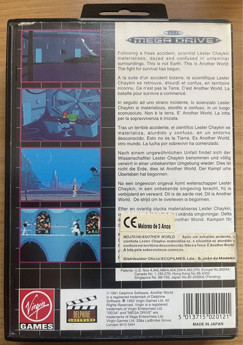 Anothef world sega megadrive