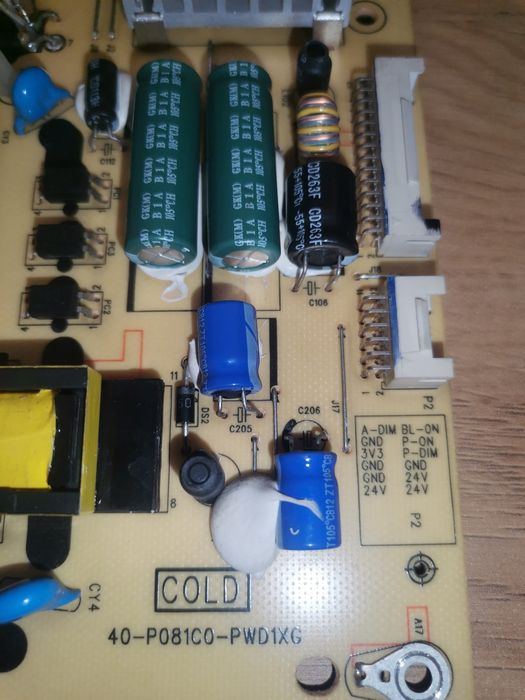 Fonte de alimentação HANNSPREE HSG1210  40-MT10B2-MAC2XG PE081C0