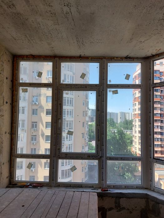 Окна от застройщика