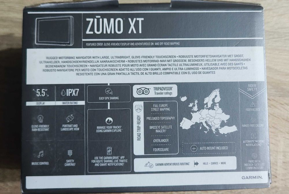 Garmin zumo XT nawigacja motocyklowa