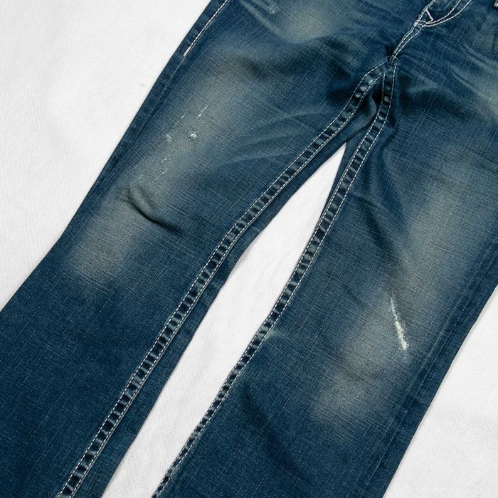 Y2K True Religion Rainbow Becky spodniedzwony bootcut 31us/L Super T