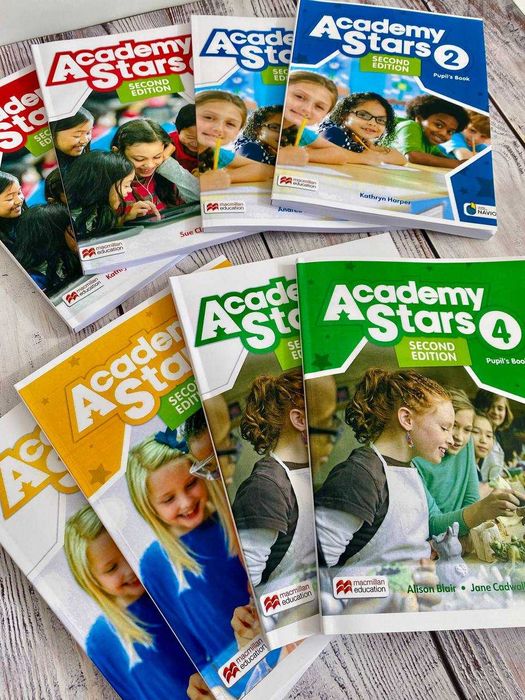 Academy Stars 1,2,3,4 Second Edition (репринт)