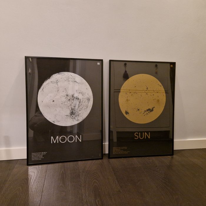 2 grafiki - SUN & MOON 
+ ramki gratis