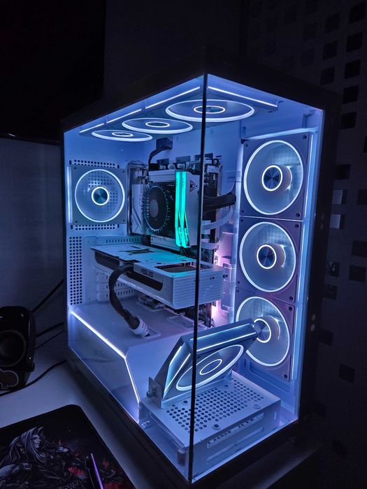 NOWY Mega POTĘŻNY komputer PC do gier MONSTER - RTX 5070 Gamingowy RGB