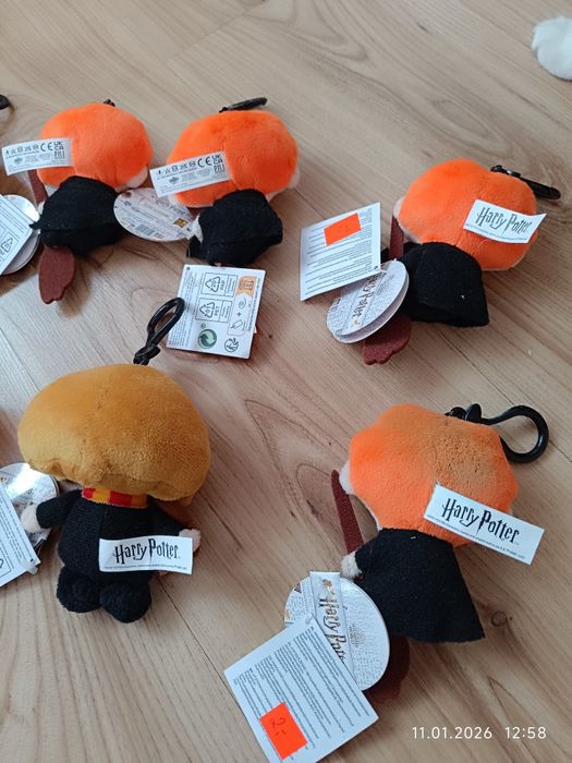 Breloki pluszaki Harry Potter Ron Hermiona