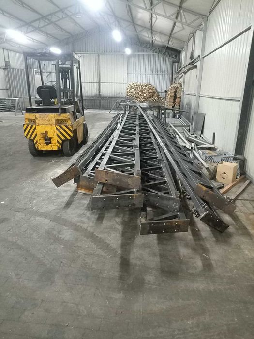 15x30x4,5m - konstrukcja stalowa, kompletna do montażu