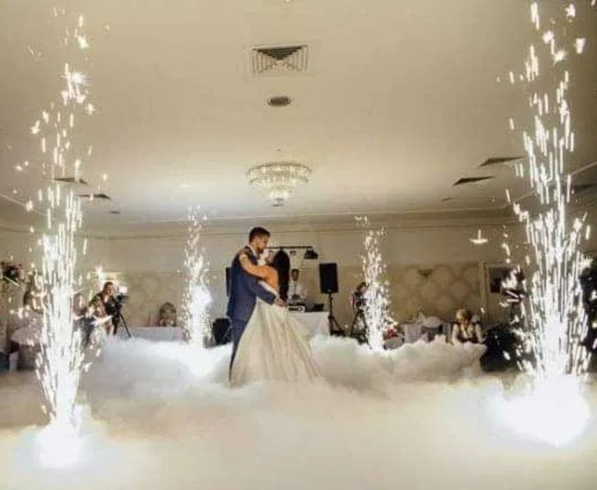 Fotobudka 360|ciezki dym|Fontanny iskier