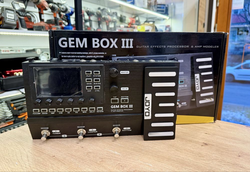 Multi efekt gitarowy Joyo Gem Box III - SPOKO Lombard Kalisz