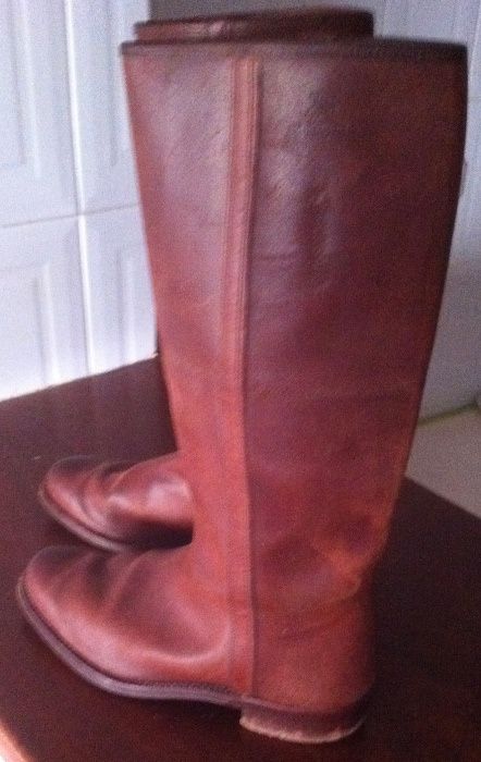 botas caneleiras feitas à mão estado novo