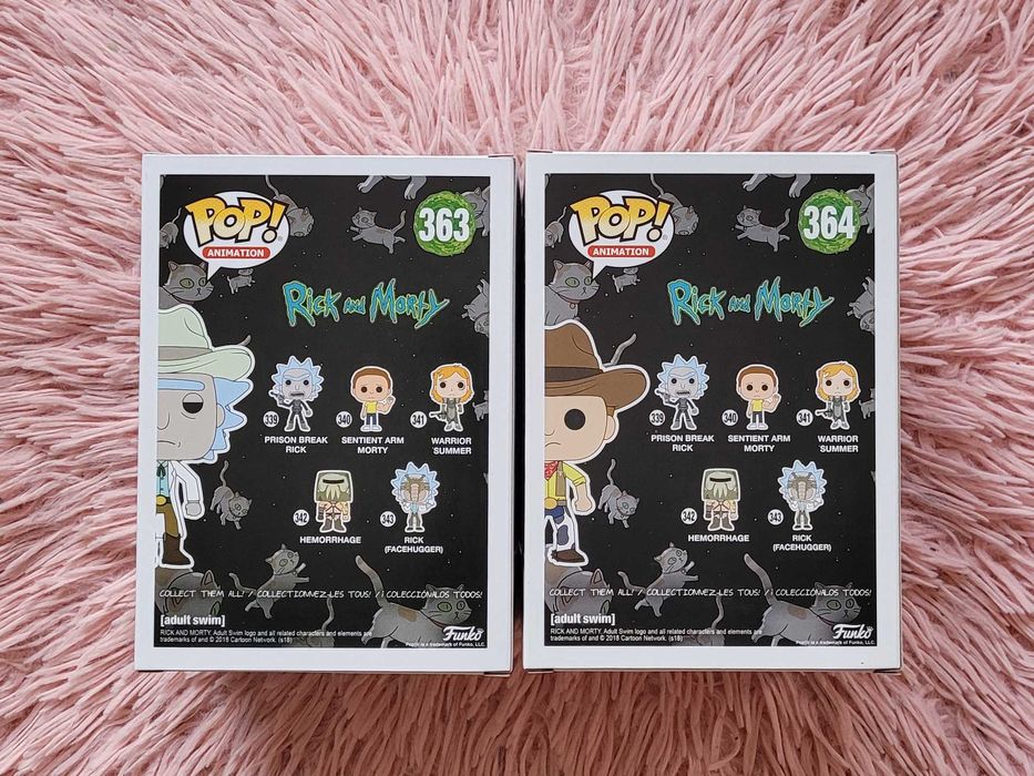 Figurka Funko POP! WESTERN RICK, MORTY Summer Convention #363 #364