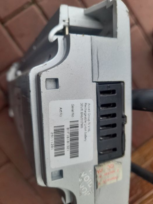 Bateria z bagażnikiem do roweru