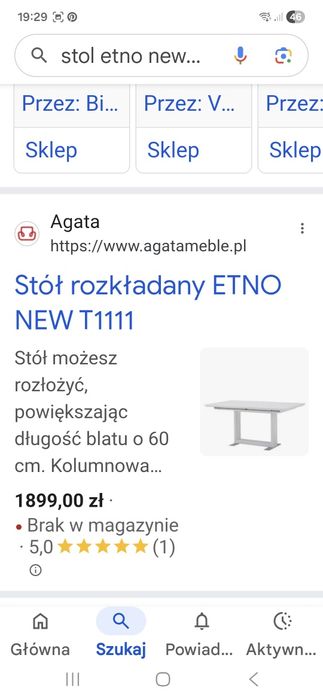 Komplet mebli do salonu