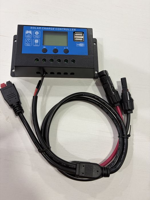 Regulator ladowania solarnego MPPT , kabel mc4-anderson