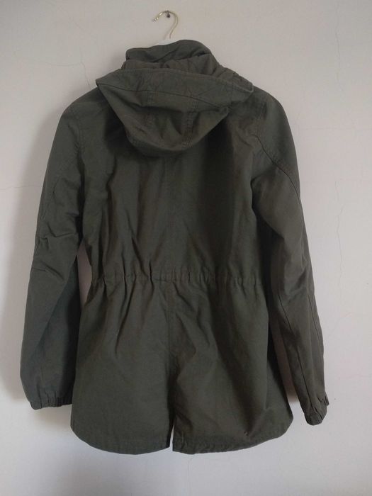 Casaco Parka Verde Escuro H&M Criança 13-14 Anos