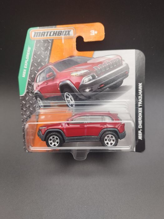 Matchbox MBX Explorers Jeep Cherokee Trailhawk model resorak